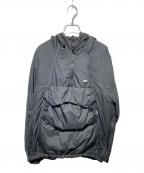 nothomme blueノットオムブルー）の古着「Pullover Hooded Jacket」｜ブラック
