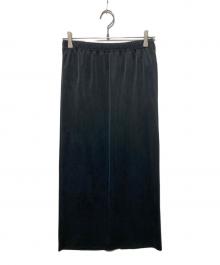 JOURNAL STANDARD（ジャーナルスタンダード）の古着「フィブリルキュプラジャージーマキシスカート」｜ブラック