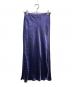 SLOBE IENA（スローブ イエナ）の古着「ACEサテンスカート」｜ブルー