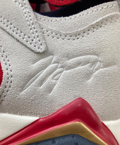 NIKE（ナイキ）NIKE (ナイキ) Trophy Room (トロフィールーム) ハイカットスニーカー/AIR JORDAN 7 RETRO SP ホワイト×レッド サイズ:26.5cmの古着・服飾アイテム