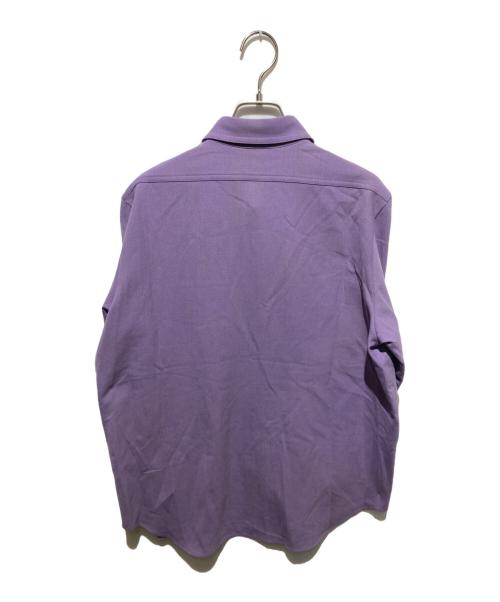 MAISON SPECIAL（メゾンスペシャル）MAISON SPECIAL (メゾンスペシャル) ハイカラーシャツ パープル サイズ:FREEの古着・服飾アイテム