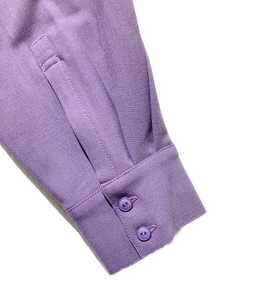 MAISON SPECIAL（メゾンスペシャル）MAISON SPECIAL (メゾンスペシャル) ハイカラーシャツ パープル サイズ:FREEの古着・服飾アイテム