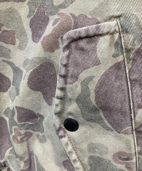 NAUTICA（ノーティカ）NAUTICA (ノーティカ) カモ柄ボンバージャケット ベージュ サイズ:Ｌの古着・服飾アイテム