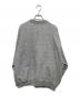 CAHLUMN (カウラム) Merino Wool＋Cotton Loop Back V-neck Sweatshirt グレー サイズ:M：12000円