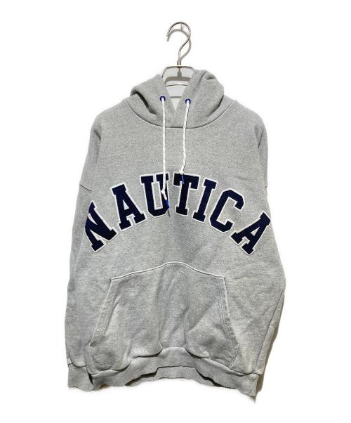 NAUTICA（ノーティカ）NAUTICA (ノーティカ) プルオーバーパーカー グレー サイズ:Ｌの古着・服飾アイテム