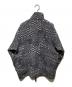 Engineered Garments (エンジニアドガーメンツ) ZIP MOCK NECK Block Jacquard ブラック×グレー サイズ:S：18000円