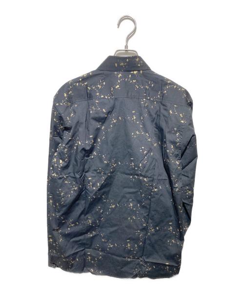A.A.R（アール）A.A.R (アール) 金箔デザインシャツ ブラック サイズ:M 未使用品の古着・服飾アイテム