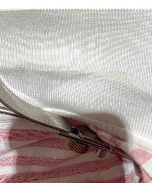 HERMES（エルメス）HERMES (エルメス) マリン国旗ポロシャツ レッド サイズ:Sの古着・服飾アイテム