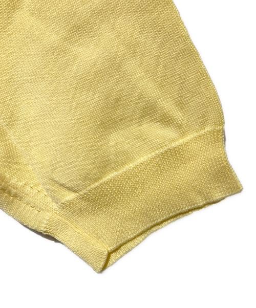 HERMES（エルメス）HERMES (エルメス) セリエボタニットポロシャツ イエロー サイズ:Mの古着・服飾アイテム