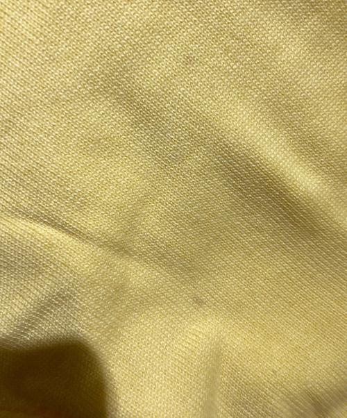 HERMES（エルメス）HERMES (エルメス) セリエボタニットポロシャツ イエロー サイズ:Mの古着・服飾アイテム