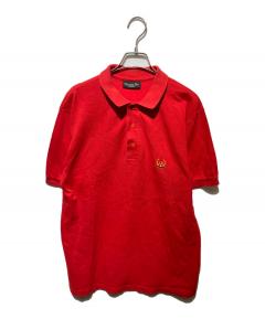 中古・古着通販】MONCLER (モンクレール) ポロシャツ レッド サイズ:M