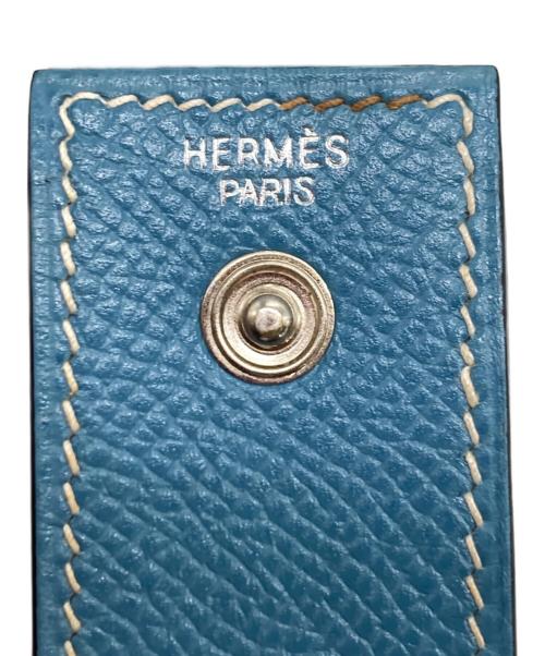 HERMES（エルメス）HERMES (エルメス) リップケース ブルーの古着・服飾アイテム