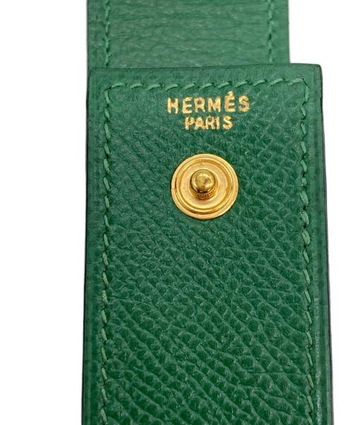 HERMES（エルメス）HERMES (エルメス) リップケース グリーンの古着・服飾アイテム