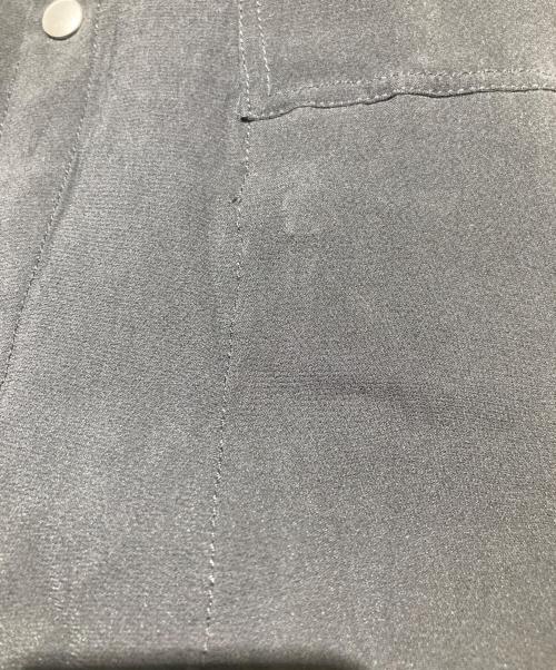 RICK OWENS（リックオウエンス）RICK OWENS (リックオウエンス) 21ss NO SLEEVE SHIRTS ブラック サイズ:50の古着・服飾アイテム