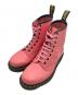 Dr.Martens（ドクターマーチン）の古着「8ホールブーツ」｜ピンク