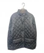 Barbourバブアー）の古着「Lowerdale キルティングブルゾン」｜ブラック