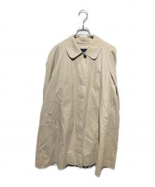 Burberry's（バーバリー）の古着「裏地チェックライナー付ステンカラーコート」｜ベージュ