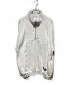 RUSSELL ATHLETIC×X-LARGEラッセルアスレチック×エクストララージ）の古着「コラボハーフジップスウェット」｜グレー