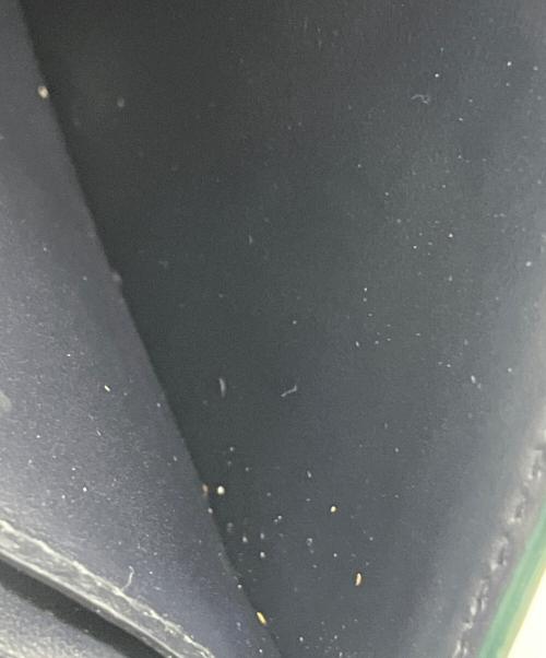 BOTTEGA VENETA（ボッテガベネタ）BOTTEGA VENETA (ボッテガベネタ) イントレチャート 二つ折り財布 グリーンの古着・服飾アイテム