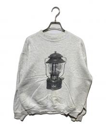 Coleman（コールマン）の古着「ヴィンテージ ランタンプリントスウェット」｜グレー
