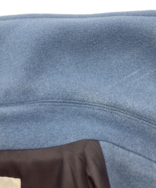 IENA（イエナ）IENA (イエナ) ダブルモッサコート ブルー サイズ:38の古着・服飾アイテム