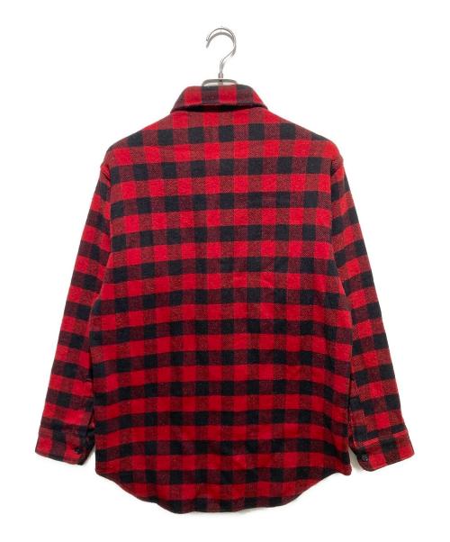 WOOLRICH（ウールリッチ）WOOLRICH (ウールリッチ) バッファローチェックネルシャツ レッド サイズ:不明の古着・服飾アイテム