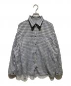 MAISON SPECIALメゾンスペシャル）の古着「Reversible Voile Shirt」｜グレー