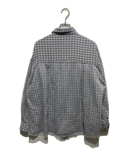 MAISON SPECIAL（メゾンスペシャル）MAISON SPECIAL (メゾンスペシャル) Reversible Voile Shirt グレー サイズ:Freeの古着・服飾アイテム