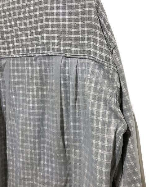 MAISON SPECIAL（メゾンスペシャル）MAISON SPECIAL (メゾンスペシャル) Reversible Voile Shirt グレー サイズ:Freeの古着・服飾アイテム
