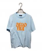 MAISON SPECIALメゾンスペシャル）の古着「amount T-shirt」｜ブルー