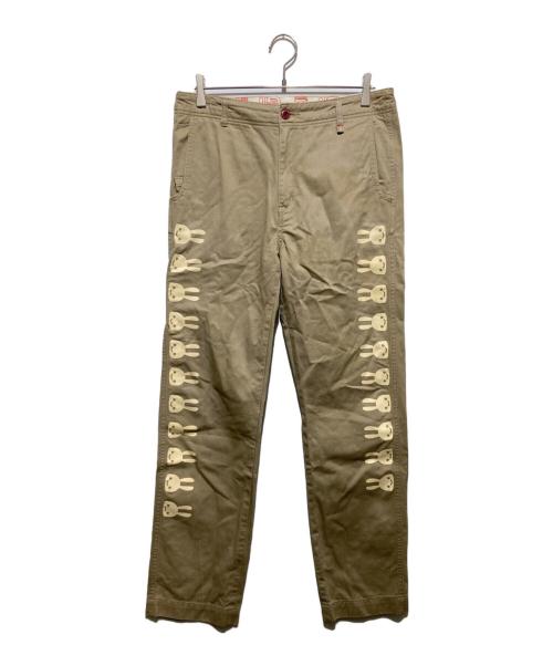 CUNE（キューン）CUNE (キューン) 21周年 21連うさぎチノワークパンツ ベージュ サイズ:W34の古着・服飾アイテム