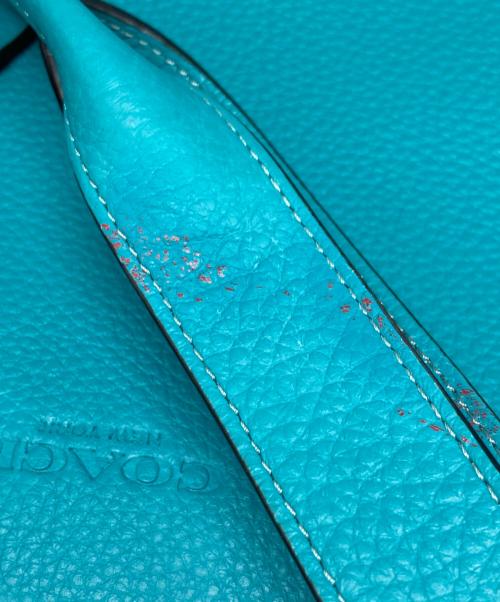 COACH（コーチ）COACH (コーチ) トートバッグ ブルーの古着・服飾アイテム