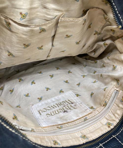 Vivienne Westwood（ヴィヴィアンウエストウッド）Vivienne Westwood (ヴィヴィアンウエストウッド) ベイカーストリート ショルダーバッグ ブラックの古着・服飾アイテム