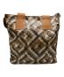 Vivienne Westwood (ヴィヴィアンウエストウッド) オーブモチーフ2WAYバッグ ブラウン：8000円