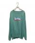X-LARGE（エクストララージ）の古着「GRAFFITI EMBROIDERY CREWNECK SWEAT」｜グリーン