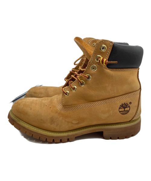 Timberland（ティンバーランド）Timberland (ティンバーランド) イエローブーツ ブラウン サイズ:8Wの古着・服飾アイテム