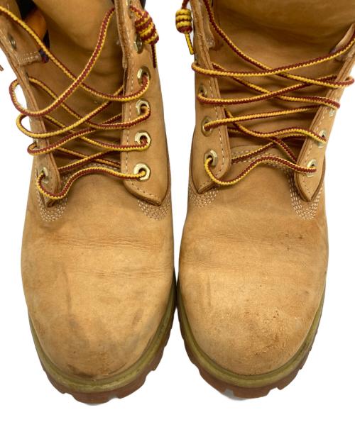 Timberland（ティンバーランド）Timberland (ティンバーランド) イエローブーツ ブラウン サイズ:8Wの古着・服飾アイテム