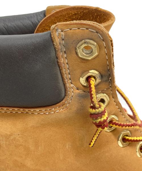Timberland（ティンバーランド）Timberland (ティンバーランド) イエローブーツ ブラウン サイズ:8Wの古着・服飾アイテム