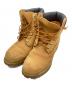 Timberland（ティンバーランド）の古着「イエローブーツ」｜ブラウン