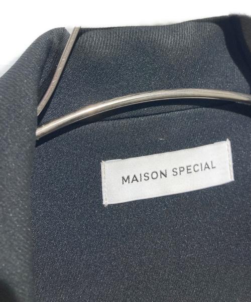 MAISON SPECIAL（メゾンスペシャル）MAISON SPECIAL (メゾンスペシャル) ハイカウントオーバージレ ブラック サイズ:Mの古着・服飾アイテム