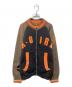 X-girl（エックスガール）の古着「25FW STADIUM KNIT JACKET」｜ブラック