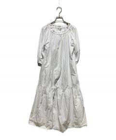 中古・古着通販】ANDMARY (アンドマリー) Baby slit mini dress グレー