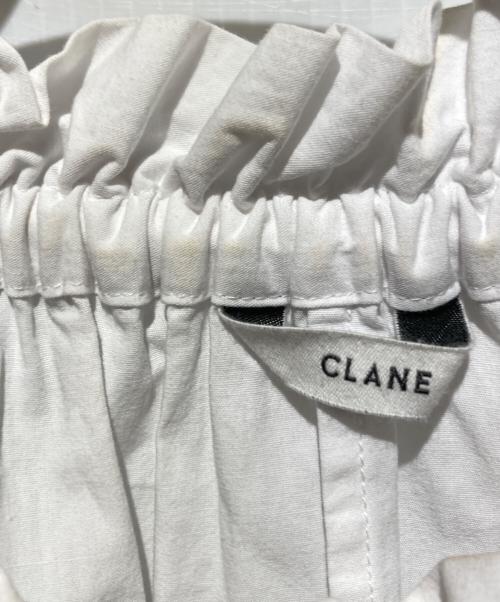 CLANE（クラネ）CLANE (クラネ) 2WAYショルダーワンピース ホワイト サイズ:2の古着・服飾アイテム