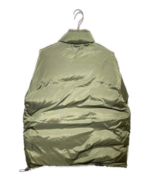 Timberland（ティンバーランド）Timberland (ティンバーランド) リバーシブルダウンジャケット ブラック×カーキ サイズ:Mの古着・服飾アイテム