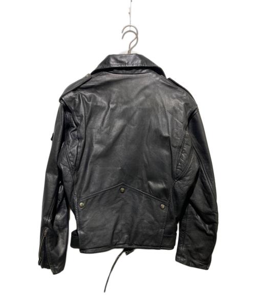 tokyo parts（トウキョウ パーツ）tokyo parts (トウキョウ パーツ) ダブルレザーライダースジャケット ブラック サイズ:LLの古着・服飾アイテム