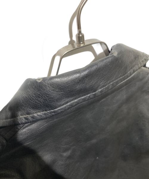 tokyo parts（トウキョウ パーツ）tokyo parts (トウキョウ パーツ) ダブルレザーライダースジャケット ブラック サイズ:LLの古着・服飾アイテム