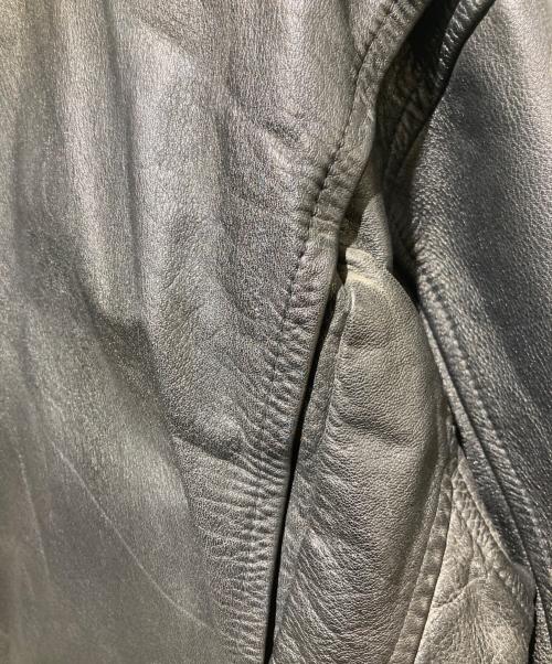 tokyo parts（トウキョウ パーツ）tokyo parts (トウキョウ パーツ) ダブルレザーライダースジャケット ブラック サイズ:LLの古着・服飾アイテム