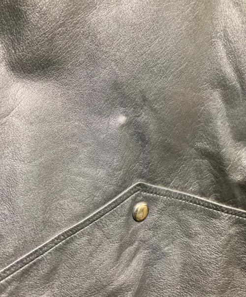 tokyo parts（トウキョウ パーツ）tokyo parts (トウキョウ パーツ) ダブルレザーライダースジャケット ブラック サイズ:LLの古着・服飾アイテム