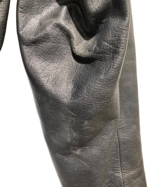 tokyo parts（トウキョウ パーツ）tokyo parts (トウキョウ パーツ) ダブルレザーライダースジャケット ブラック サイズ:LLの古着・服飾アイテム