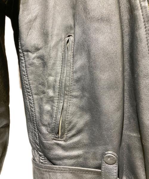 tokyo parts（トウキョウ パーツ）tokyo parts (トウキョウ パーツ) ダブルレザーライダースジャケット ブラック サイズ:LLの古着・服飾アイテム